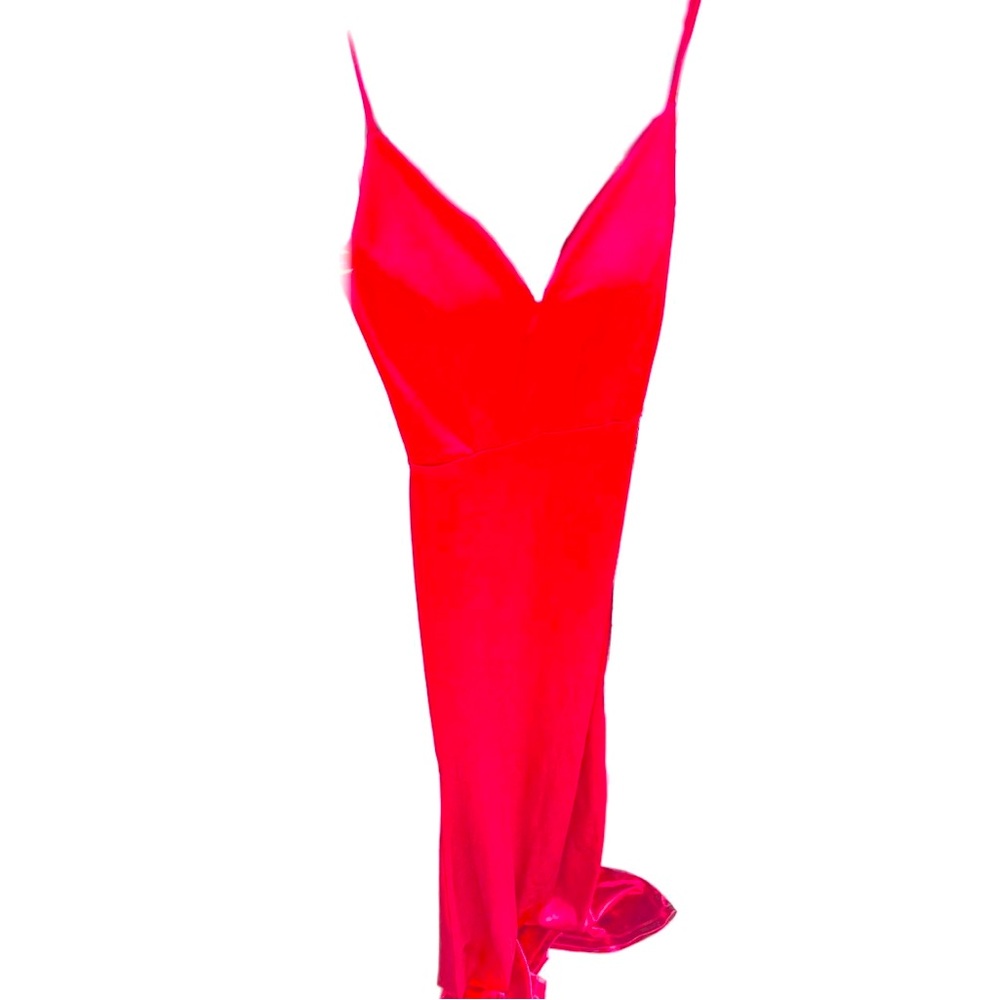 Formal Silk Backless Dress